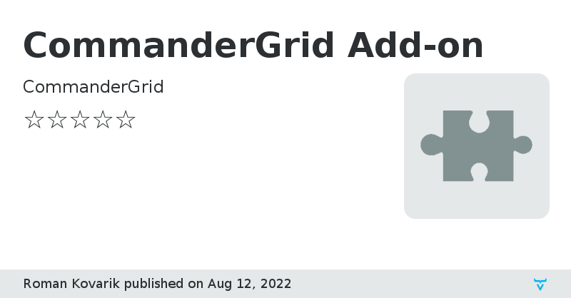 CommanderGrid Add-on - Vaadin Add-on Directory
