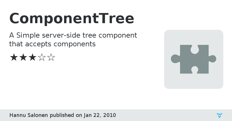 ComponentTree - Vaadin Add-on Directory