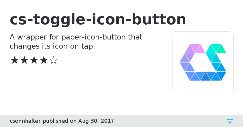 cs-toggle-icon-button - Vaadin Add-on Directory