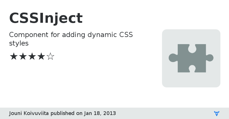 CSSInject - Vaadin Add-on Directory