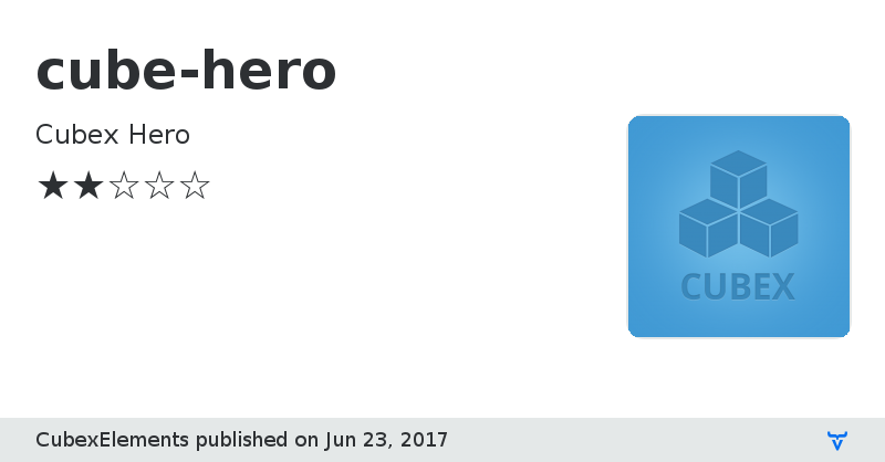 cube-hero - Vaadin Add-on Directory