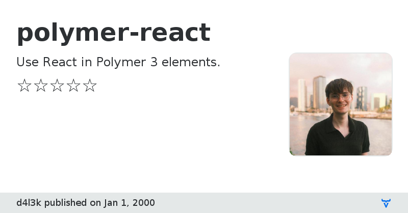 polymer-react - Vaadin Add-on Directory