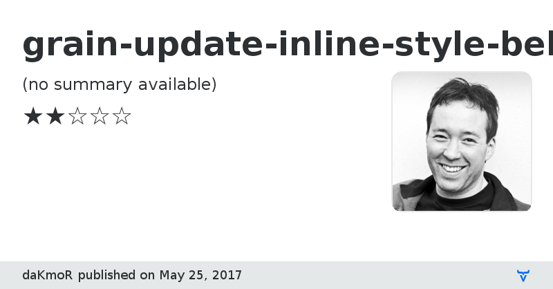 grain-update-inline-style-behavior - Vaadin Add-on Directory
