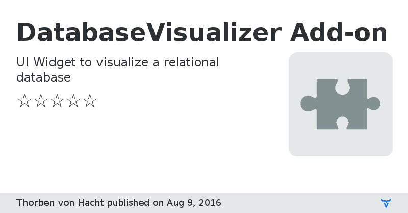 DatabaseVisualizer Add-on - Vaadin Add-on Directory