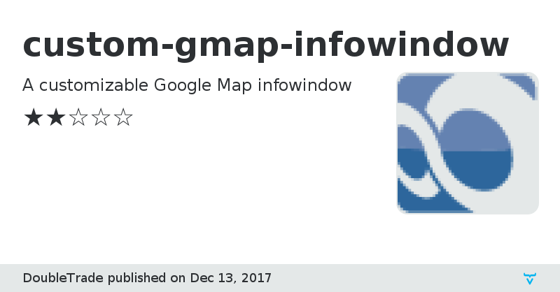 custom-gmap-infowindow - Vaadin Add-on Directory