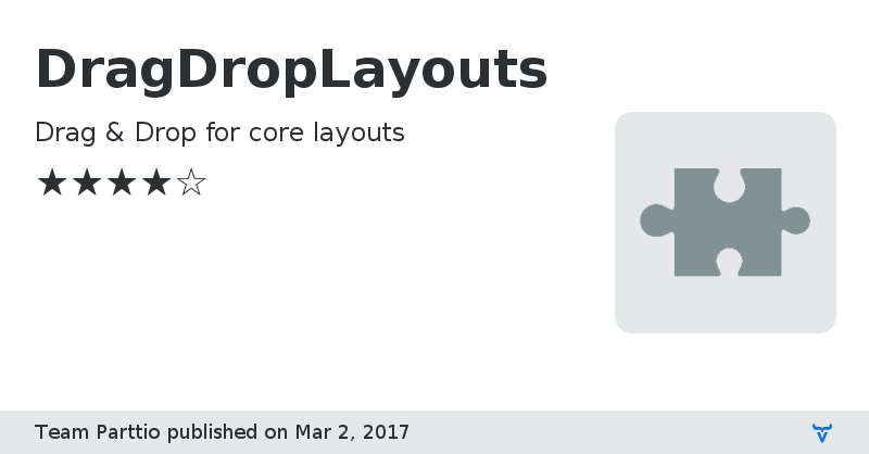 DragDropLayouts - Vaadin Add-on Directory