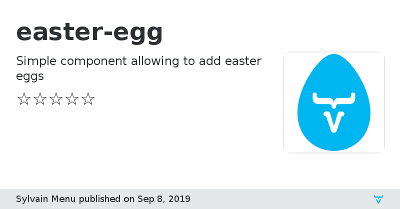easter-egg - Vaadin Add-on Directory