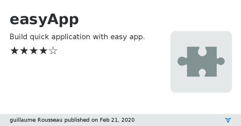 easyApp - Vaadin Add-on Directory