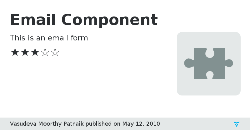 Email Component - Vaadin Add-on Directory