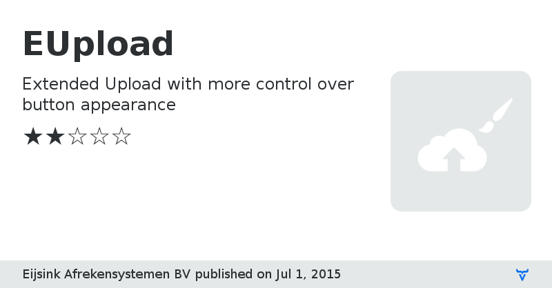 EUpload - Vaadin Add-on Directory
