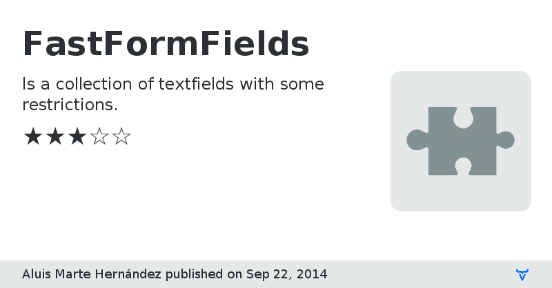 FastFormFields - Vaadin Add-on Directory