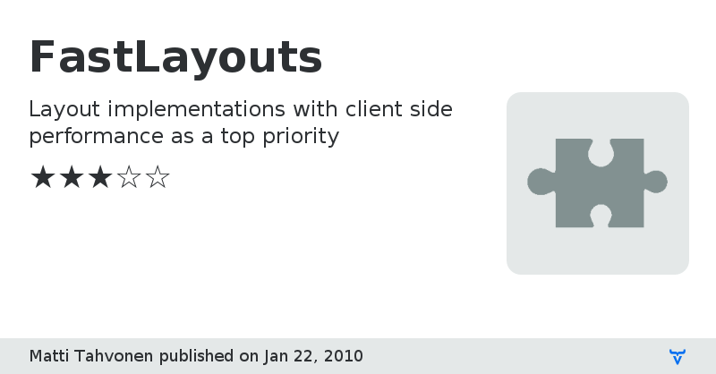FastLayouts - Vaadin Add-on Directory