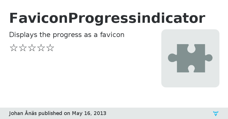 FaviconProgressindicator - Vaadin Add-on Directory