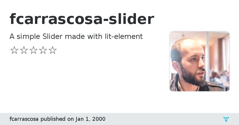 fcarrascosa-slider - Vaadin Add-on Directory