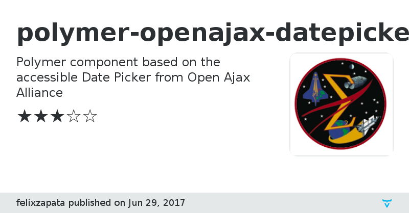 polymer-openajax-datepicker - Vaadin Add-on Directory
