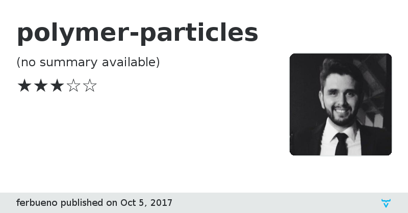 polymer-particles - Vaadin Add-on Directory