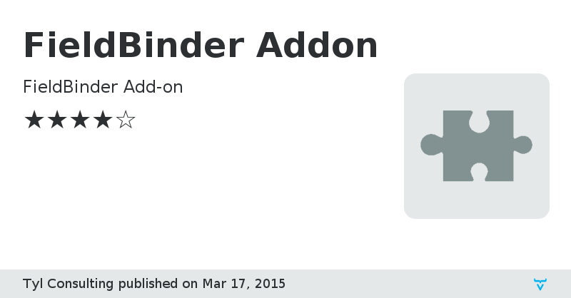 FieldBinder Addon - Vaadin Add-on Directory