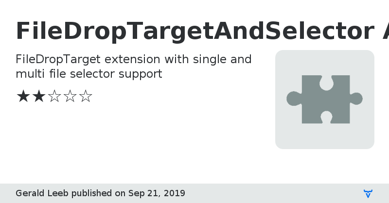 FileDropTargetAndSelector Add-on - Vaadin Add-on Directory