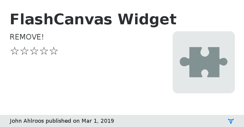 FlashCanvas Widget - Vaadin Add-on Directory
