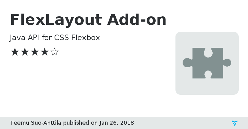 FlexLayout Add-on - Vaadin Add-on Directory
