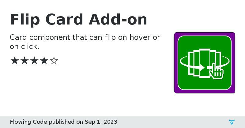 Flip Card Add-on - Vaadin Add-on Directory
