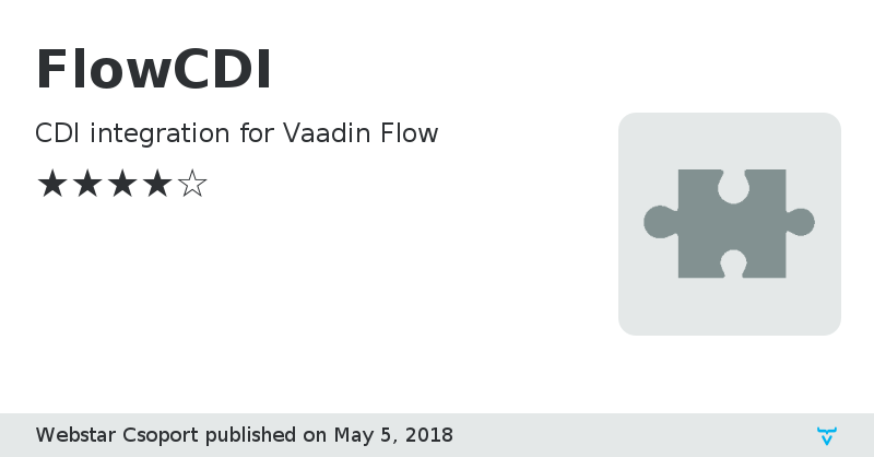FlowCDI - Vaadin Add-on Directory