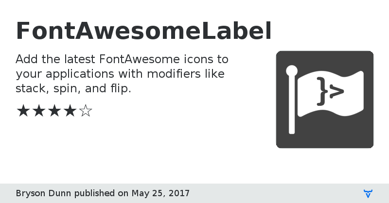 FontAwesomeLabel - Vaadin Add-on Directory