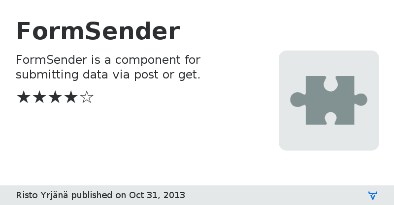 FormSender - Vaadin Add-on Directory