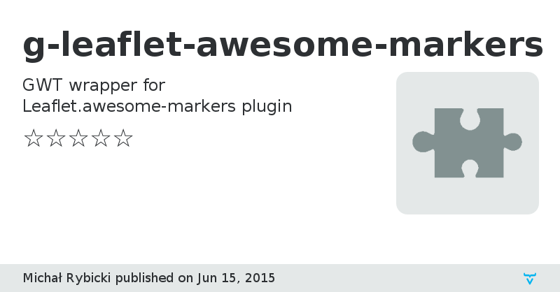 g-leaflet-awesome-markers - Vaadin Add-on Directory