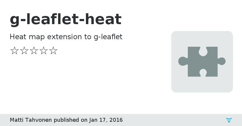 g-leaflet-heat - Vaadin Add-on Directory