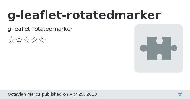 g-leaflet-rotatedmarker - Vaadin Add-on Directory