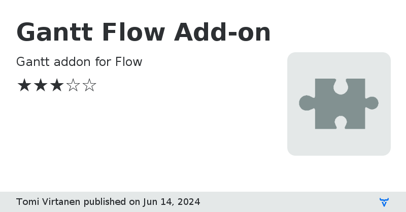 Gantt Flow Add-on - Vaadin Add-on Directory