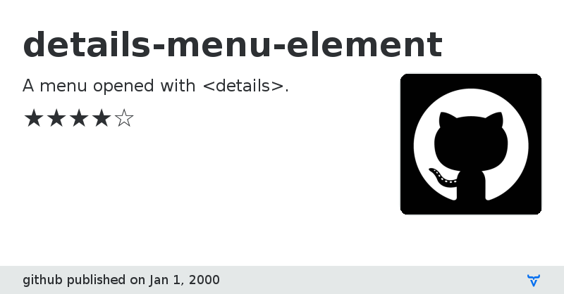 details-menu-element - Vaadin Add-on Directory