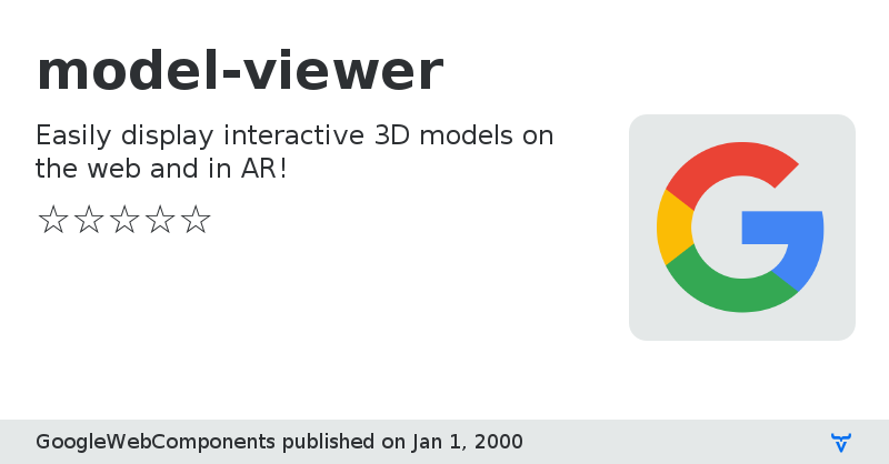 model-viewer - Vaadin Add-on Directory