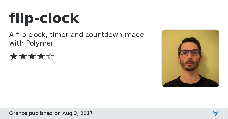 flip-clock - Vaadin Add-on Directory
