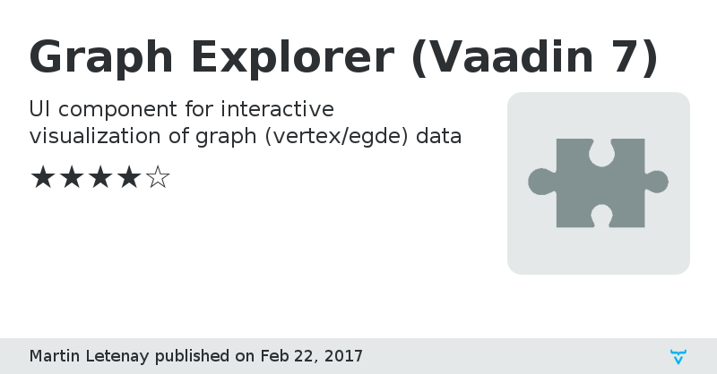 Graph Explorer (Vaadin 7) - Vaadin Add-on Directory