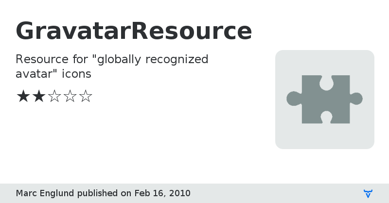 GravatarResource - Vaadin Add-on Directory