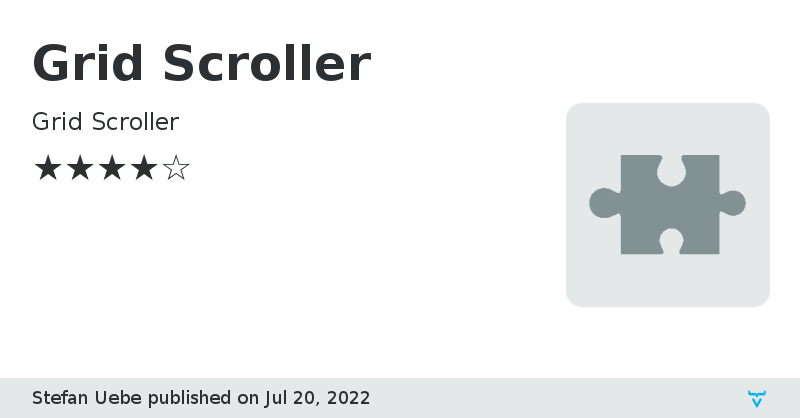 Grid Scroller - Vaadin Add-on Directory
