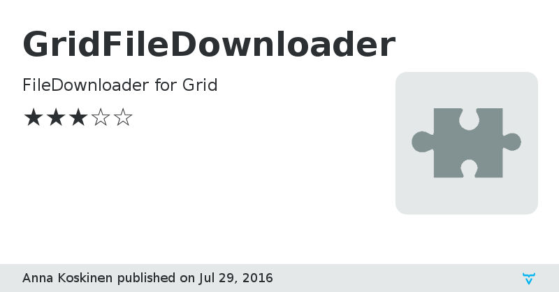 GridFileDownloader - Vaadin Add-on Directory