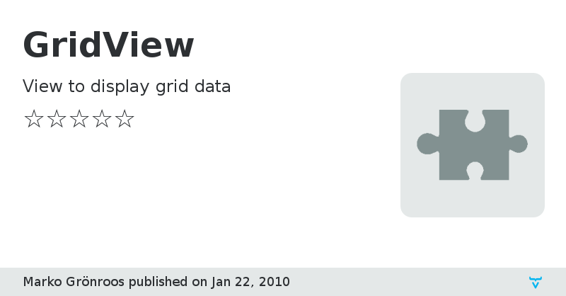 GridView - Vaadin Add-on Directory
