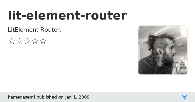 lit-element-router - Vaadin Add-on Directory