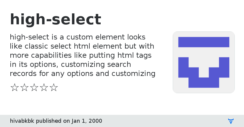 high-select - Vaadin Add-on Directory