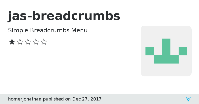 jas-breadcrumbs - Vaadin Add-on Directory