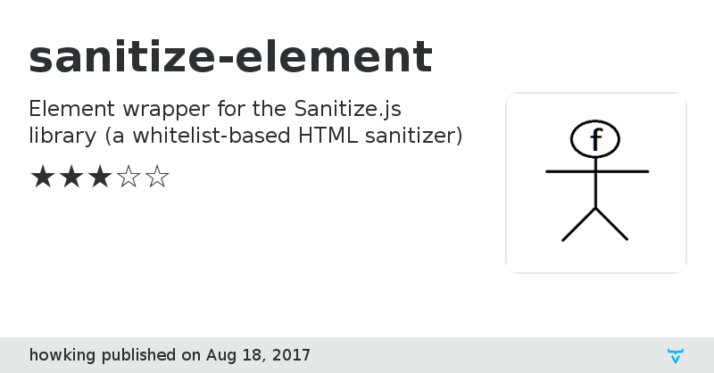 sanitize-element - Vaadin Add-on Directory