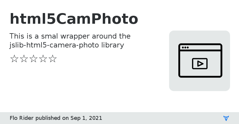 html5CamPhoto - Vaadin Add-on Directory