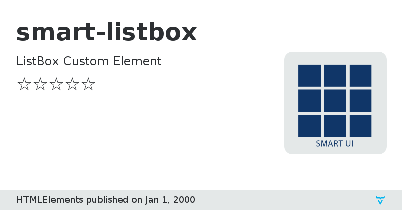 smart-listbox - Vaadin Add-on Directory