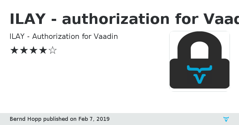 ILAY - authorization for Vaadin - Vaadin Add-on Directory
