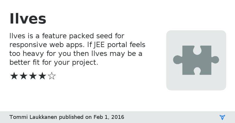 Ilves - Vaadin Add-on Directory