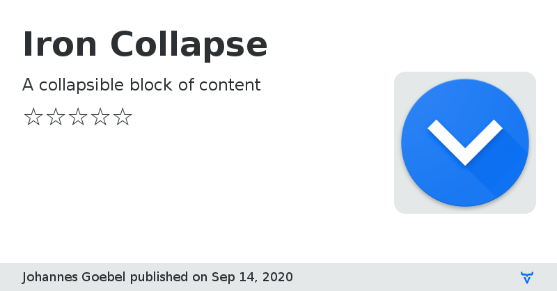 Iron Collapse - Vaadin Add-on Directory