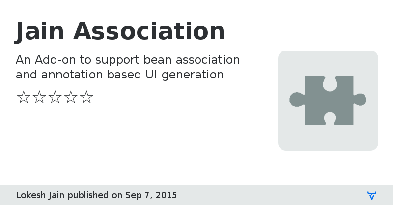 Jain Association - Vaadin Add-on Directory